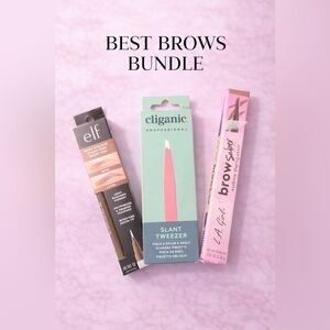 Best Brows Bundle - ELF, Cliganic & L.A. Girl M249